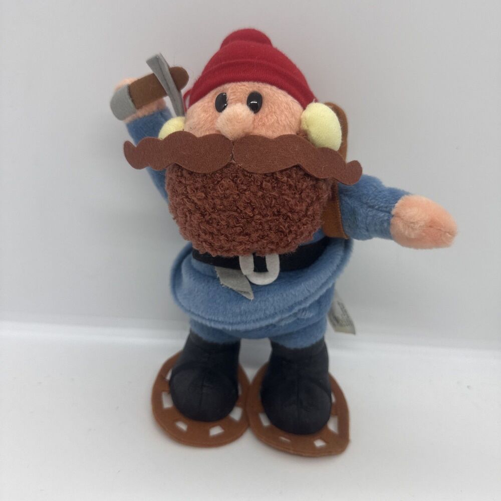 Vintage Stuffins Rudolph Island Of Misfit Toys Yukon Cornelius 8" Plush 1999 CVS